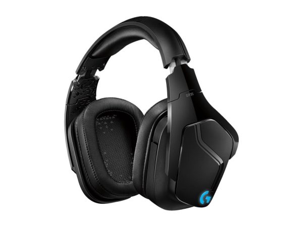 Logitech G935 Wireless DTS:X 7.1 Surround Sound LIGHTSYNC RGB PC Gaming Headset - Black/Blue - Image 4