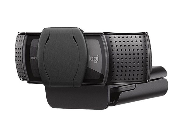 Logitech C920s HD Pro Webcam, Full HD 1080p/30fps Video Calling, Clear Stereo Audio, HD Light Correction, Works with Skype, Zoom, FaceTime, Hangouts, PC/Mac/Laptop/Macbook/Tablet - Black - Image 4