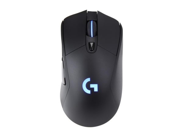 Logitech G703 Lightspeed Wireless Gaming Mouse W/Hero 25K Sensor, PowerPlay Compatible, Lightsync RGB, Lightweight 95G+10G Optional, 100-25, 600 DPI, Rubber Side Grips - Black - Image 2