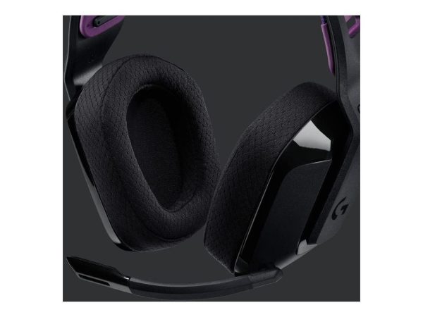 Logitech G335 Wired Gaming Headset, with Flip to Mute Microphone, 3.5mm Audio Jack, Memory Foam Earpads, Lightweight, Compatible with PC, PlayStation, Xbox, Nintendo Switch – Black - Image 4