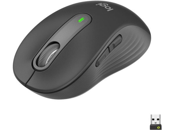 Logitech Signature M650 Wireless Mouse (Graphite) - Image 3