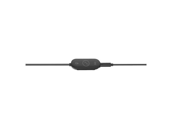 Logitech Graphite 981-001012 Zone Wired Earbuds - Graphite - Image 5