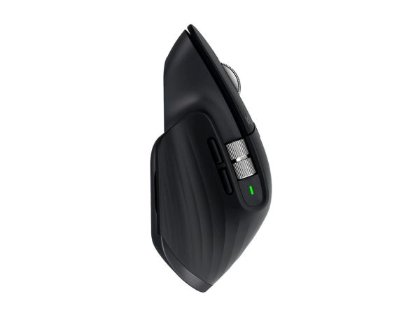 Logitech MX Master 3S - Wireless Performance Mouse with Ultra-fast Scrolling, Ergo, 8K DPI, Track on Glass, Quiet Clicks, USB-C, Bluetooth, Windows, Linux, Chrome - Black - Image 3