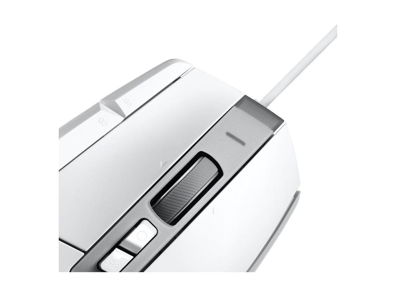 Logitech G502 X Wired Gaming Mouse - LIGHTFORCE hybrid optical-mechanical primary switches, HERO 25K gaming sensor, compatible with PC - macOS/Windows - White - Image 3