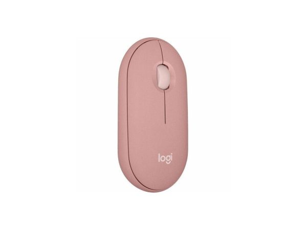 Logitech Pebble 2 M350s Mouse, Slim, compact Bluetooth® Wireless, customizable button, Multi-device pairing, Tonal Rose - Image 2