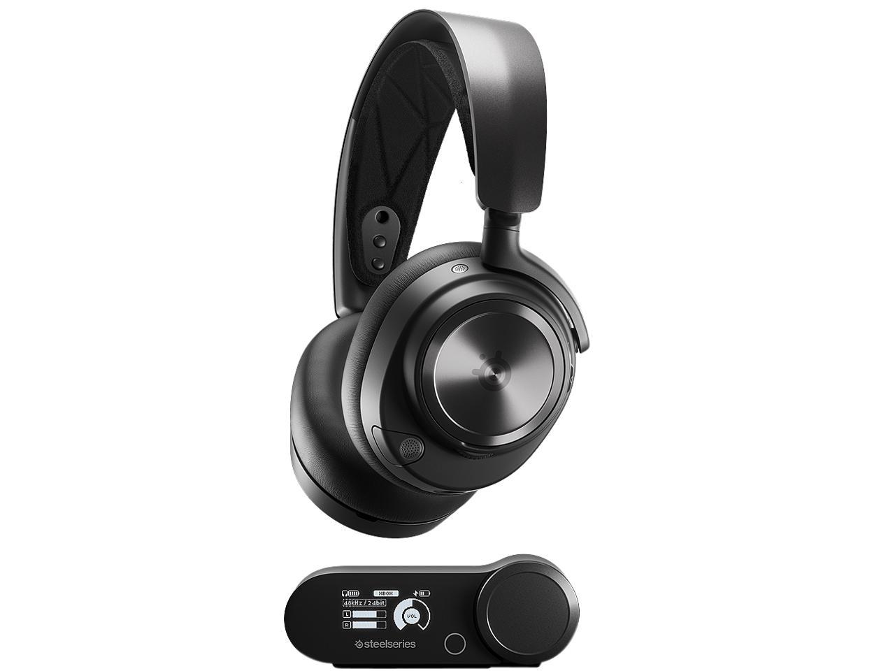SteelSeries Arctis Nova Pro Wireless Xbox Multi-System Gaming Headset - Premium Hi-Fi Drivers - Active Noise Cancellation - Infinity Power System - ClearCast Mic - Xbox, PC, PS5, PS4, Switch, Mobile