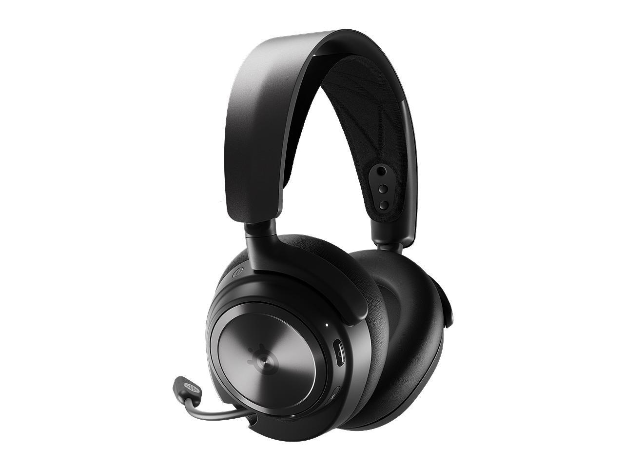 SteelSeries Arctis Nova Pro Wireless Xbox Multi-System Gaming Headset - Premium Hi-Fi Drivers - Active Noise Cancellation - Infinity Power System - ClearCast Mic - Xbox, PC, PS5, PS4, Switch, Mobile - Image 2