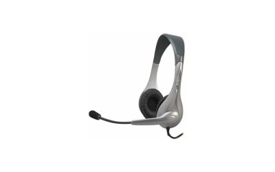 Cyber Acoustics Stereo Headset, headphone with microphone(AC-201) AC-201 3.5mm Connector Supra-aural Speech Recognition Stereo Headset & Boom Mic