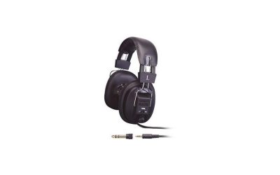 Cyber Acoustics Black ACM-500RB 3.5 mm plug and 1/4″ adapter (included) Connector Circumaural Pro Series Headphone