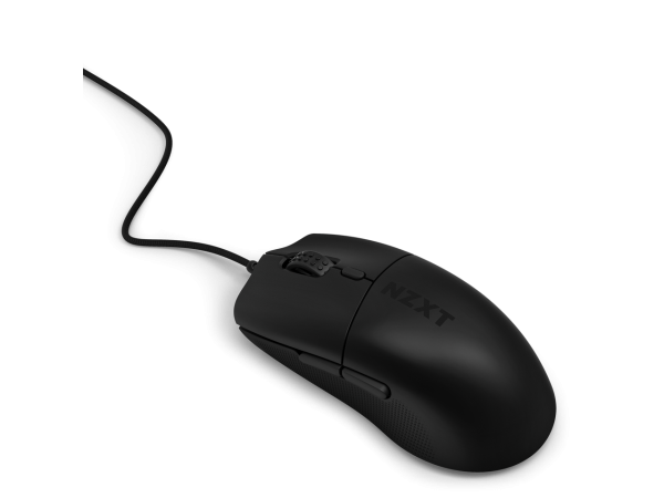 NZXT Lift 2 Ergo LIGHTWEIGHT Ergonomic Wired Gaming Mouse, optical switches, 26,000 DPI, 8K polling rate, Black - Image 2