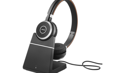 Jabra Evolve 65 SE Stereo MS w/Charging Stand