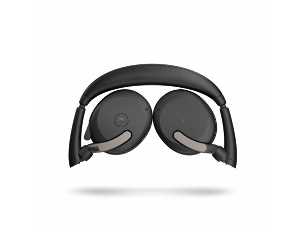 Jabra Evolve2 65 Flex Wireless Headset, Link 380c, UC Stereo Black (26699-989-899-01) - Image 2