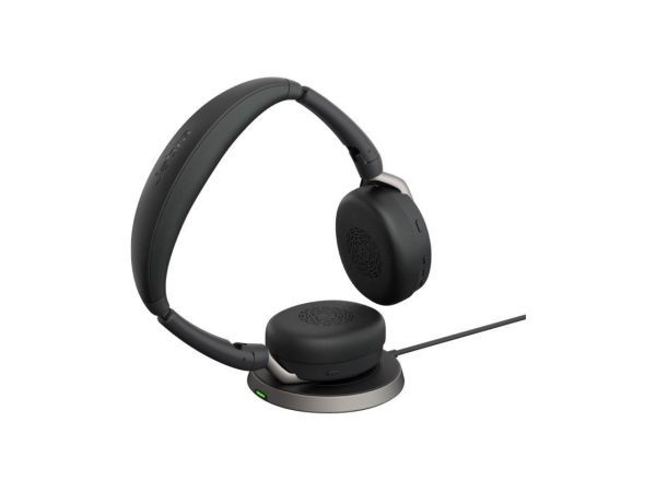 Jabra 26699-989-889-01 Jabra Evolve2 65 Flex Link380c MS Stereo Headset with Wireless Charger - Image 4