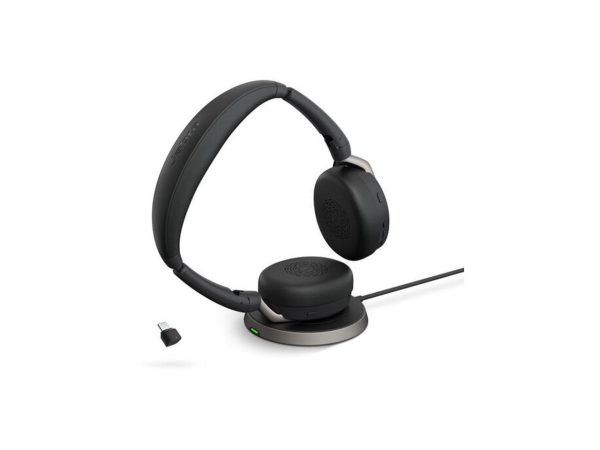 Jabra- 26699-999-889-01 Jabra Evolve2 65 Flex Link380c MS Stereo Wireless Charger Headset - Image 2