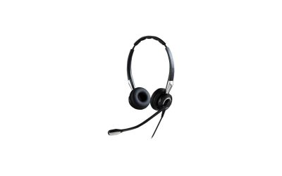 Jabra 2400 II QD Duo NC Wired Headset – Black