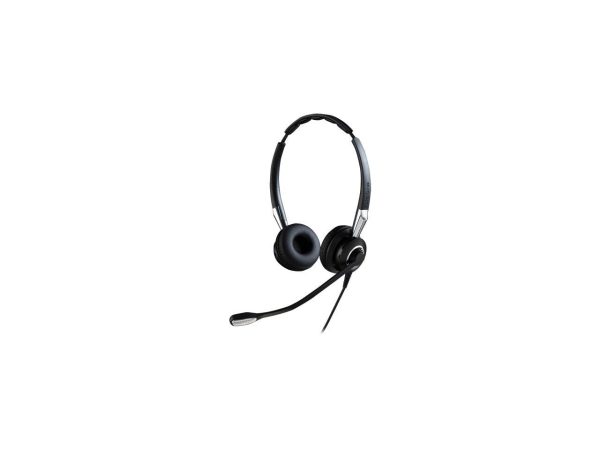 Jabra 2400 II QD Duo NC Wired Headset - Black