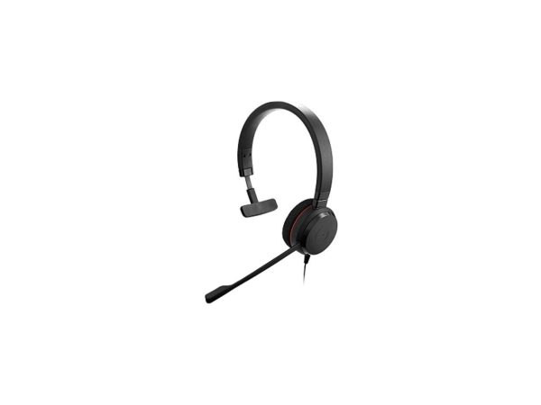 Jabra EVOLVE 20 MS Mono Black USB Professional Headset with Easy Call Management and Great Sound for Calls and Music 4993-823-109