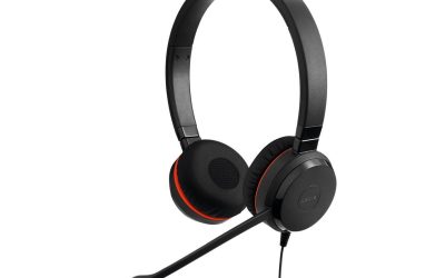Jabra Evolve 30 II MS Stereo Wired Headset / Music Headphones