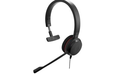 Jabra Evolve 30 II MS Mono (5393-823-309) 3.5mm/ USB Connector Single Ear Headset