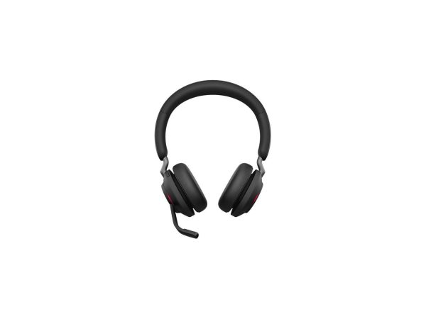 Jabra Evolve2 65 - USB-C MS Teams Stereo with Charging Stand USB-C Connector Circumaural Headset - Black