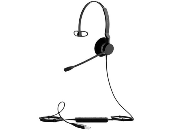 Jabra Biz 2300 GSA PTT Mono USB MS GSA2393-823-109PTT USB Connector Over-the-head Headset