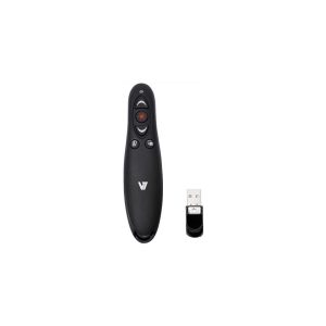 V7 WP1000-24G-19NB Wireless Presenter with Laser Pointer and microSD Card Reader