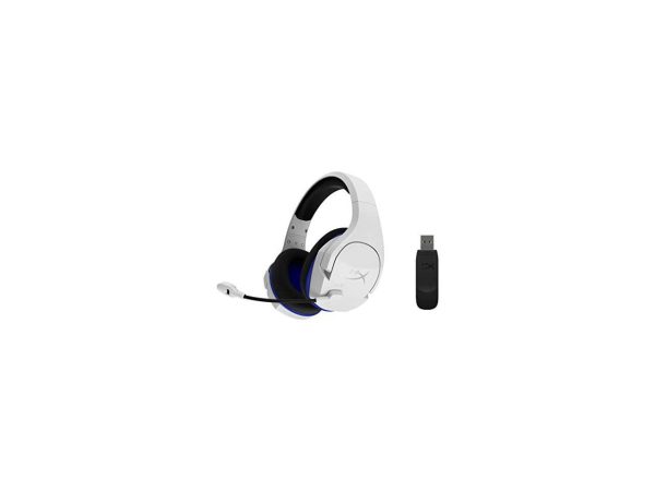 HyperX Cloud Stinger Core - Wireless Gaming Headset, for PS4, PS5, PC, Lightweight, Durable Steel Sliders, Noise-Cancelling Microphone - White - Image 3