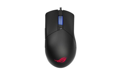 ASUS ROG Gladius III Wired Gaming Mouse | Tuned 19,000 DPI Sensor, Hot Swappable Push-Fit II Switches, Ergo Shape, ROG Omni Mouse Feet, ROG Paracord and Aura Sync RGB Lighting
