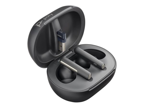 HP Wireless System UC - Earbuds - Carbon Black - In-ear - Bluetooth 5.3 - Image 4