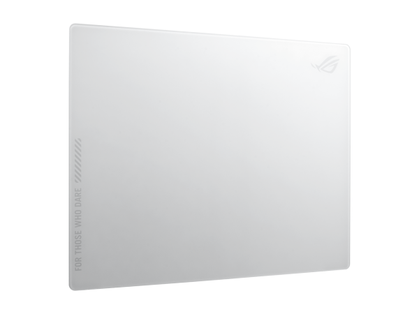 ASUS ROG Moonstone Ace L Glass Gaming Mouse Pad, Ultra-smooth Surface, Noise-Reducing Design, 9H Tempered Glass, Impact & Scratch Resistant, Anti-slip Silicone Base, 500 x 400 mm, Moonlight White - Image 5