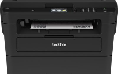 Brother HL-L2395DW Compact Monochrome Laser Printer w/ Flatbed Copy & Scan, Wireless Printing, NFC and Cloud-Based Printing & Scanning