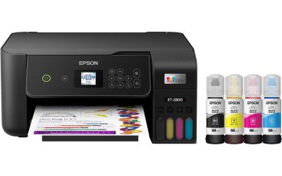 Epson EcoTank® ET-2800 AIO Black Printer Home Office