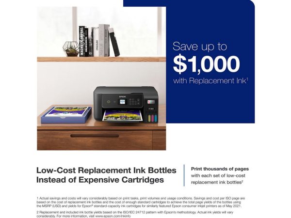 Epson EcoTank® ET-2800 AIO Black Printer Home Office - Image 5
