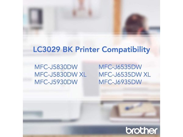 Brother LC3029BK Super High Yield Ink Cartridge - Black - Image 4
