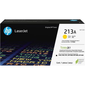 HP 213A TerraJet LaserJet Toner Cartridge - Yellow  W2132A