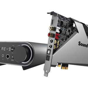 Creative Sound Blaster AE-9 5.1 surround channels, and up to 7.1 virtual surround channels Channels 32-bit 384 KHz PCI Express x1 Interface Sound Card