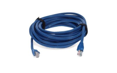 AddOn 15ft Cat6A Snagless UTP Network Patch Cable Blue ADD15FCAT6ABE