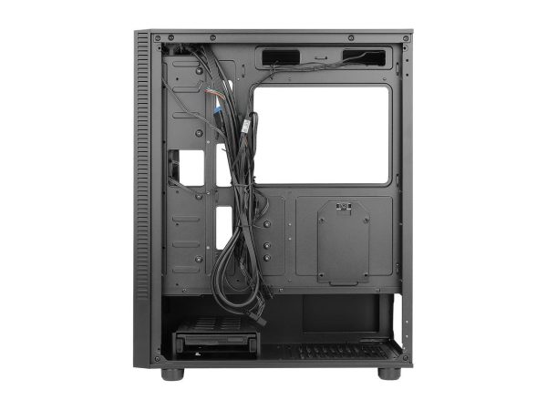 Antec NX Series NX410, 2 x 140mm & 1 x 120mm ARGB Fans Included, 360mm Radiator Support, Mesh Front Panel & Swing-Open Tempered Glass Side Panel ATX Mid-Tower Gaming Case - Image 5