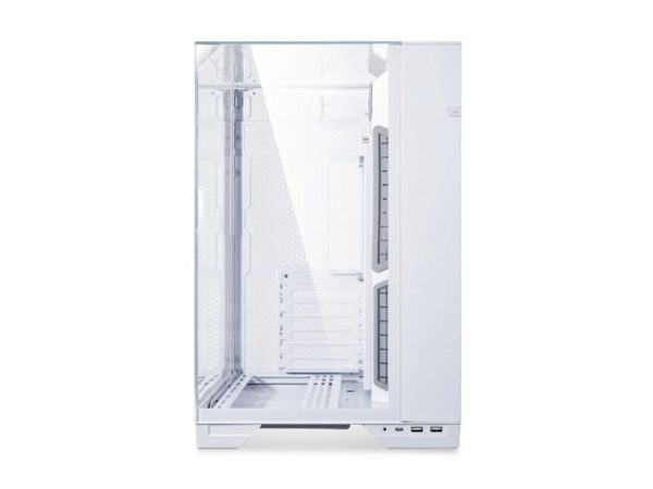 LIAN LI O11 Vision White Aluminum / Steel / Tempered Glass ATX Mid Tower Computer Case - O11VW - Image 5
