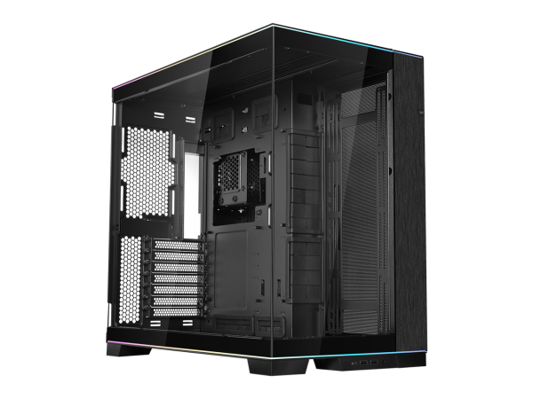 LIAN LI O11 Dynamic EVO RGB  Black Aluminum / Steel / Tempered Glass ATX Mid Tower Computer Case-O11DERGBX - Image 4