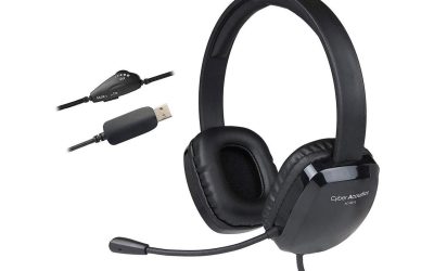 Cyber Acoustics AC-6012 USB Stereo Headset