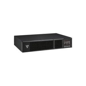V7 On-Line UPS2URM1500DC-NC-1N 1500VA Rack-mountable UPS - 2U Rack-mountable - 3 Hour Recharge - 2.70 Minute Stand-by - 120 V AC Input - 100 V AC, 110 V AC, 115 V AC, 120 V AC, 127 V AC Output - Singl