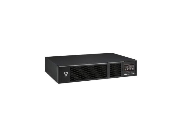 V7 On-Line UPS2URM1500DC-NC-1N 1500VA Rack-mountable UPS - 2U Rack-mountable - 3 Hour Recharge - 2.70 Minute Stand-by - 120 V AC Input - 100 V AC, 110 V AC, 115 V AC, 120 V AC, 127 V AC Output - Singl