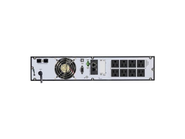 V7 On-Line UPS2URM1500DC-NC-1N 1500VA Rack-mountable UPS - 2U Rack-mountable - 3 Hour Recharge - 2.70 Minute Stand-by - 120 V AC Input - 100 V AC, 110 V AC, 115 V AC, 120 V AC, 127 V AC Output - Singl - Image 3