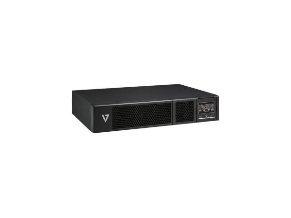 V7 On-Line UPS2URM3000DC-NC-1N 3000VA Rack-mountable UPS - 2U Rack-mountable - 3 Hour Recharge - 2.60 Minute Stand-by - 120 V AC Input - 100 V AC, 110 V AC, 115 V AC, 120 V AC, 127 V AC Output - Singl