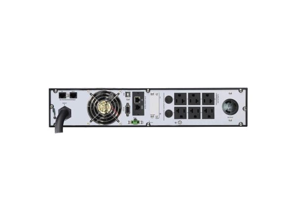 V7 On-Line UPS2URM3000DC-NC-1N 3000VA Rack-mountable UPS - 2U Rack-mountable - 3 Hour Recharge - 2.60 Minute Stand-by - 120 V AC Input - 100 V AC, 110 V AC, 115 V AC, 120 V AC, 127 V AC Output - Singl - Image 3