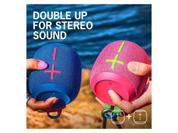 Ultimate Ears WONDERBOOM 3 Portable Wireless Bluetooth Speaker- Hyper Pink - Image 4