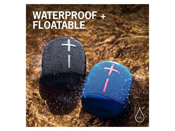 Ultimate Ears WONDERBOOM 3 Small Portable Wireless Bluetooth Speaker - Joyous Brights Grey - Image 3