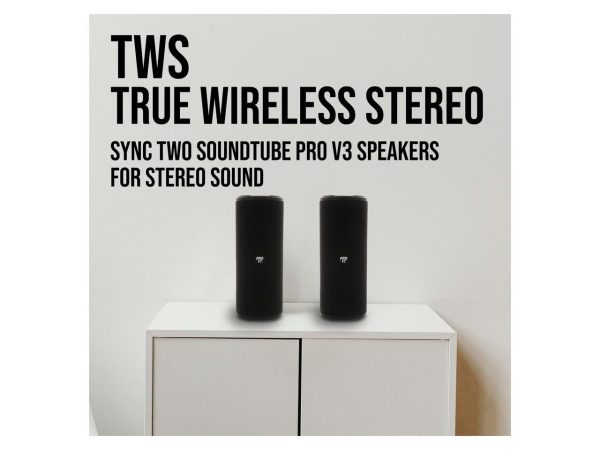 VisionTek SoundTube Pro V3 Portable Bluetooth Sound Bar Speaker 901454 - Image 4