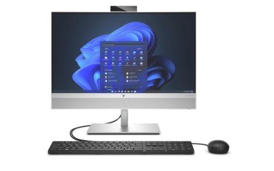 HP EliteOne 840 G9 23.8″ 8GB 256GB SSD Core I5-12500 3.0GHz WIN11P, Black/Silver